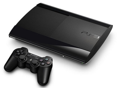 .PS3: CONSOLE - MODEL CECH-4001B - SUPER SLIM - 250GB - 1 CTRL AND HOOKUPS (USED)